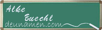 Alke Buechl Visitenkarte